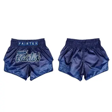 Short de Boxe Thaï Fairtex BS1930 Bleu Ocean