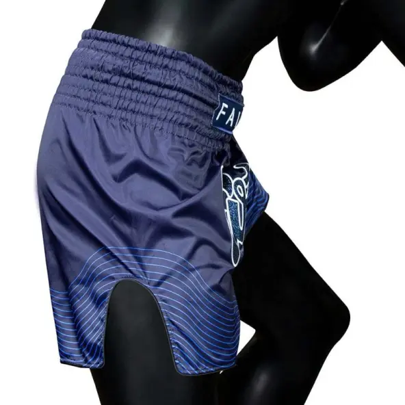 Short de Boxe Thaï Fairtex BS1930 Bleu Ocean