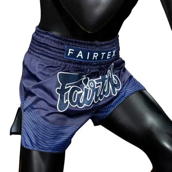Short de Boxe Thaï Fairtex BS1930 Bleu Ocean