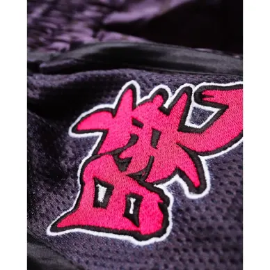 Short de Boxe Thaï Naruto x Elion Akatsuki Noir/Rouge