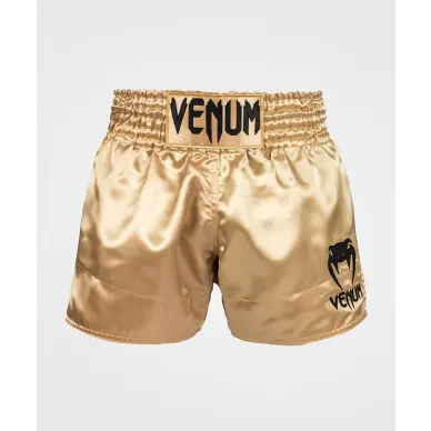Short Boxe Thaï Venum Classic Or/Noir