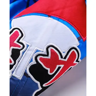 Short de Boxe Thaï Naruto x Elion Sasuke Bleu - 4