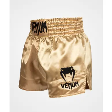 Short Boxe Thaï Venum Classic Or/Noir - 2