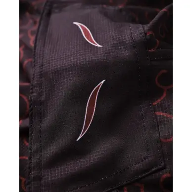 Short de MMA Seyant Naruto x Elion Akatsuki Noir/Bordeaux - 3