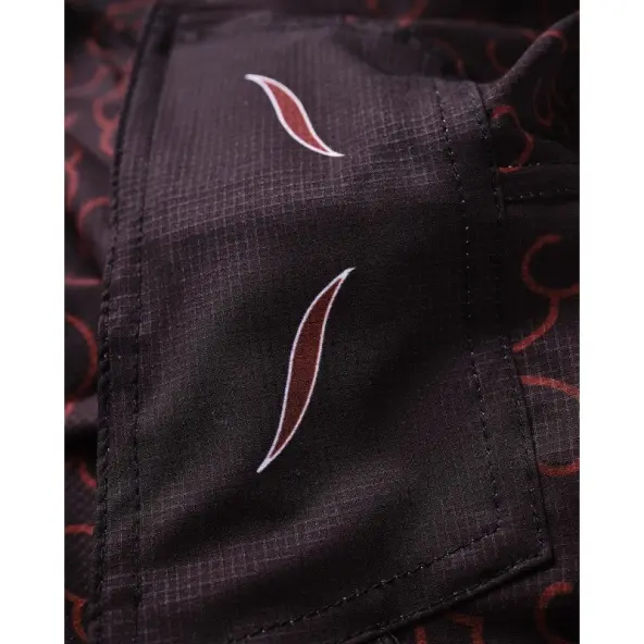 Short de MMA Seyant Naruto x Elion Akatsuki Noir/Bordeaux