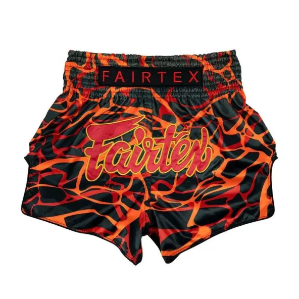 Short de Boxe Thaï Fairtex BS1926 Magma Rouge