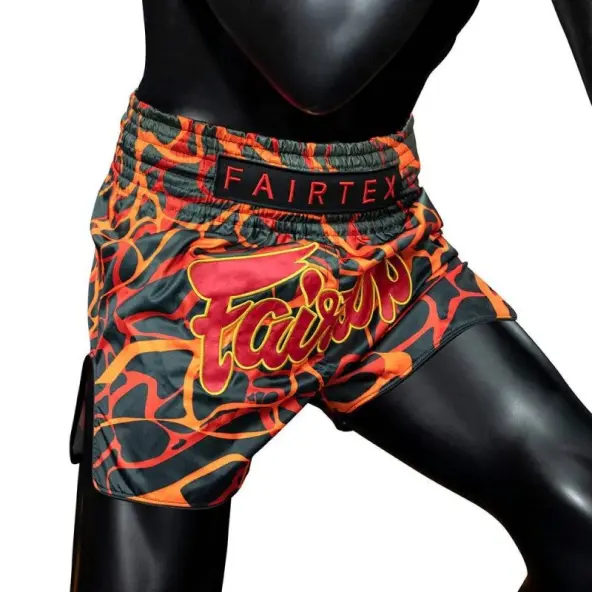 Short de Boxe Thaï Fairtex BS1926 Magma Rouge