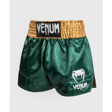 Short de Boxe Thaï Venum Classic Vert - 5