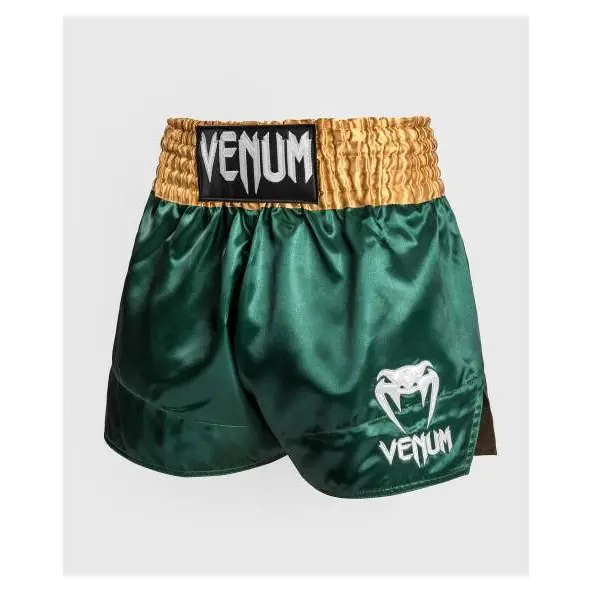 Short de Boxe Thaï Venum Classic Vert