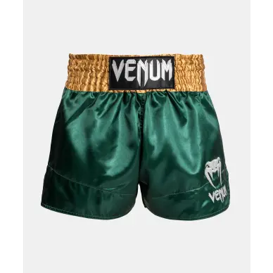 Short de Boxe Thaï Venum Classic Vert - 6