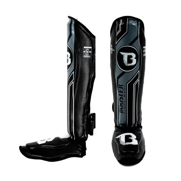 Protège-tibias et pieds Booster BSG V9 Black/Grey
