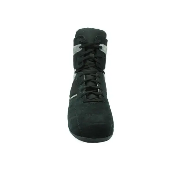 Chaussures de Boxe Française Rivat Top Noir/ Anthracite