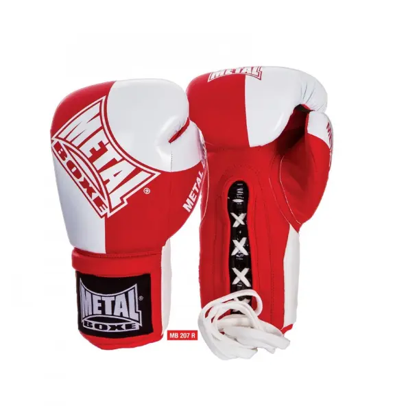 Gants de Boxe Pro Metal Boxe à Lacets
