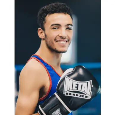 Gants de Boxe Sparring Metal Boxe 100% cuir - 16