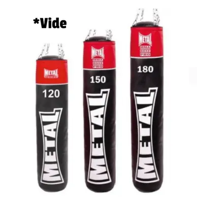 Sac de Frappe Metal Boxe Club Line Livré Vide - 2