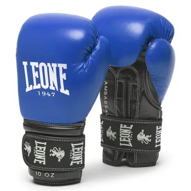 Gants de boxe Leone Ambassador 100% cuir