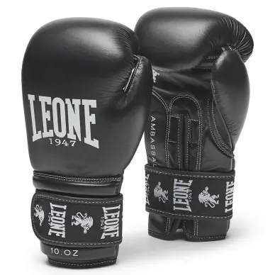 Gants de boxe Leone Ambassador 100% cuir - 7