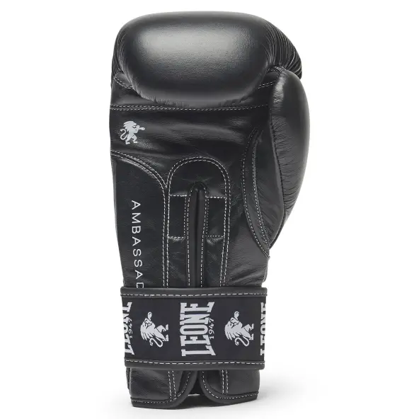 Gants de boxe Leone Ambassador 100% cuir