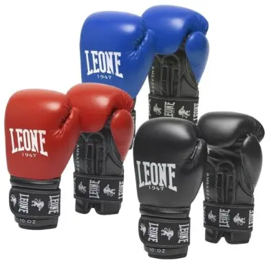 Gants de boxe Leone Ambassador 100% cuir - 18