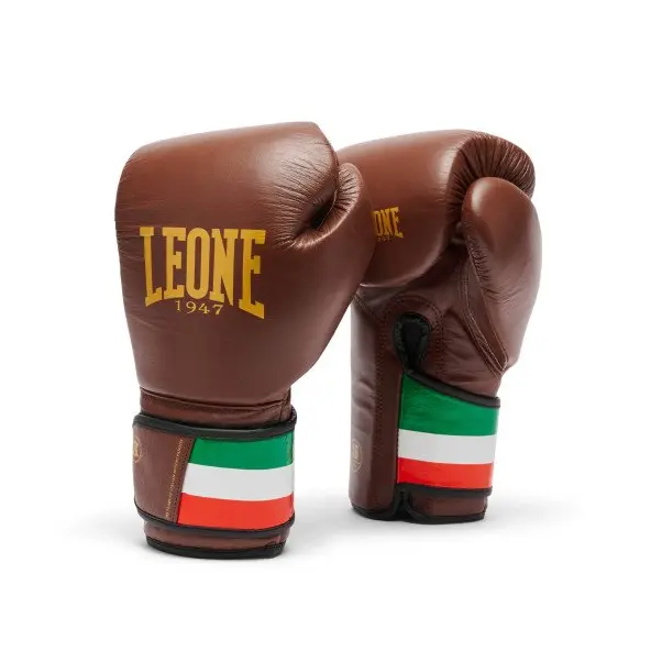Gants de Boxe Leone 1947 Marron 100% Cuir