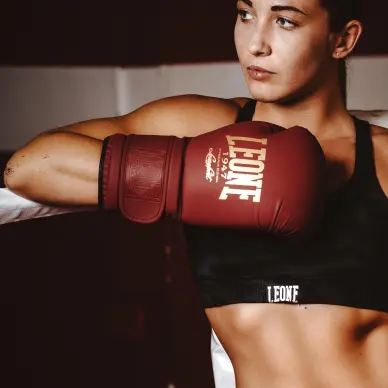 Gants de boxe Leone vintage - 34