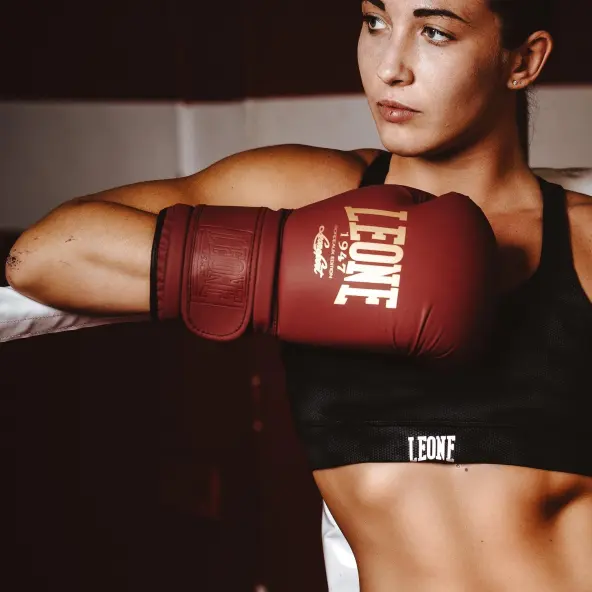 Gants de boxe Leone vintage