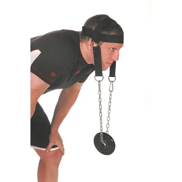 Harnais de tête et cou Metal Boxe