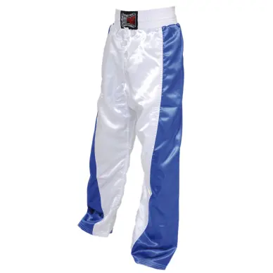 Pantalon de Full Contact Bleu/Blanc - 2