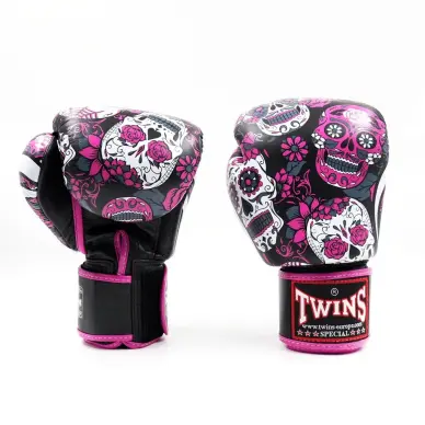 Gants de Boxe Twins FBGVL 3 Skull - 3