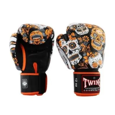 Gants de Boxe Twins FBGVL 3 Skull - 7