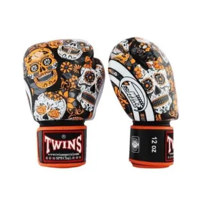 Gants de Boxe Twins FBGVL 3 Skull - 9