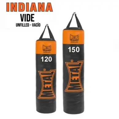 Sac de Frappe Loisir Metal Boxe Indiana Livré Vide - 4