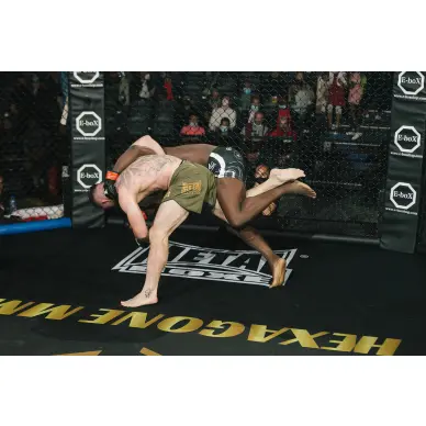 Short de MMA Metal Boxe Military - 2