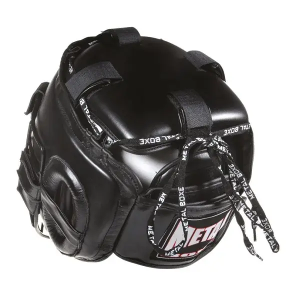 Casque à grille Metal Boxe spécial combat extrême