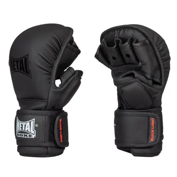 Gants MMA Black Light Strike avec Protection Pouce